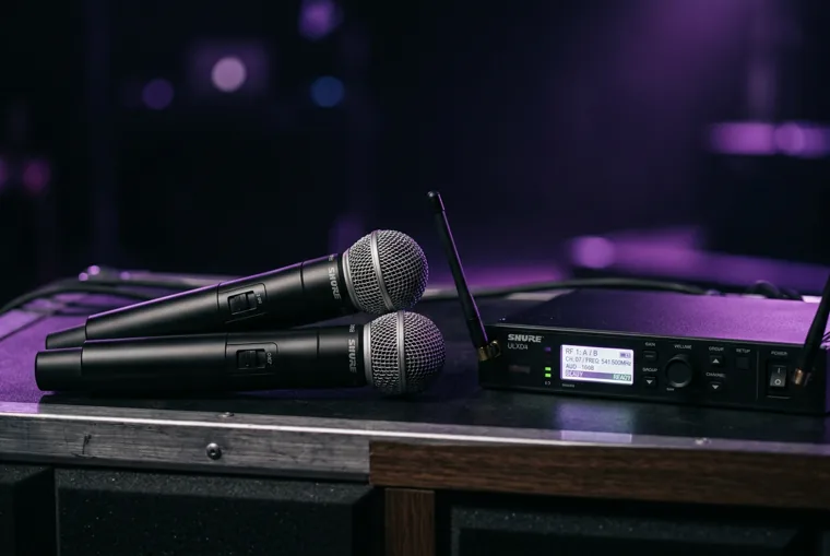 Trådlösa mikrofoner – tillval för karaoke i Stockholm & Tyresö
